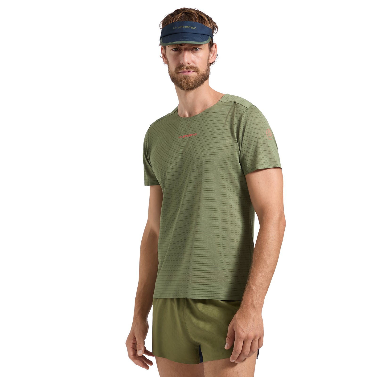 Pure T-Shirt Men's Cypress/Mountain Red Alt View #4

