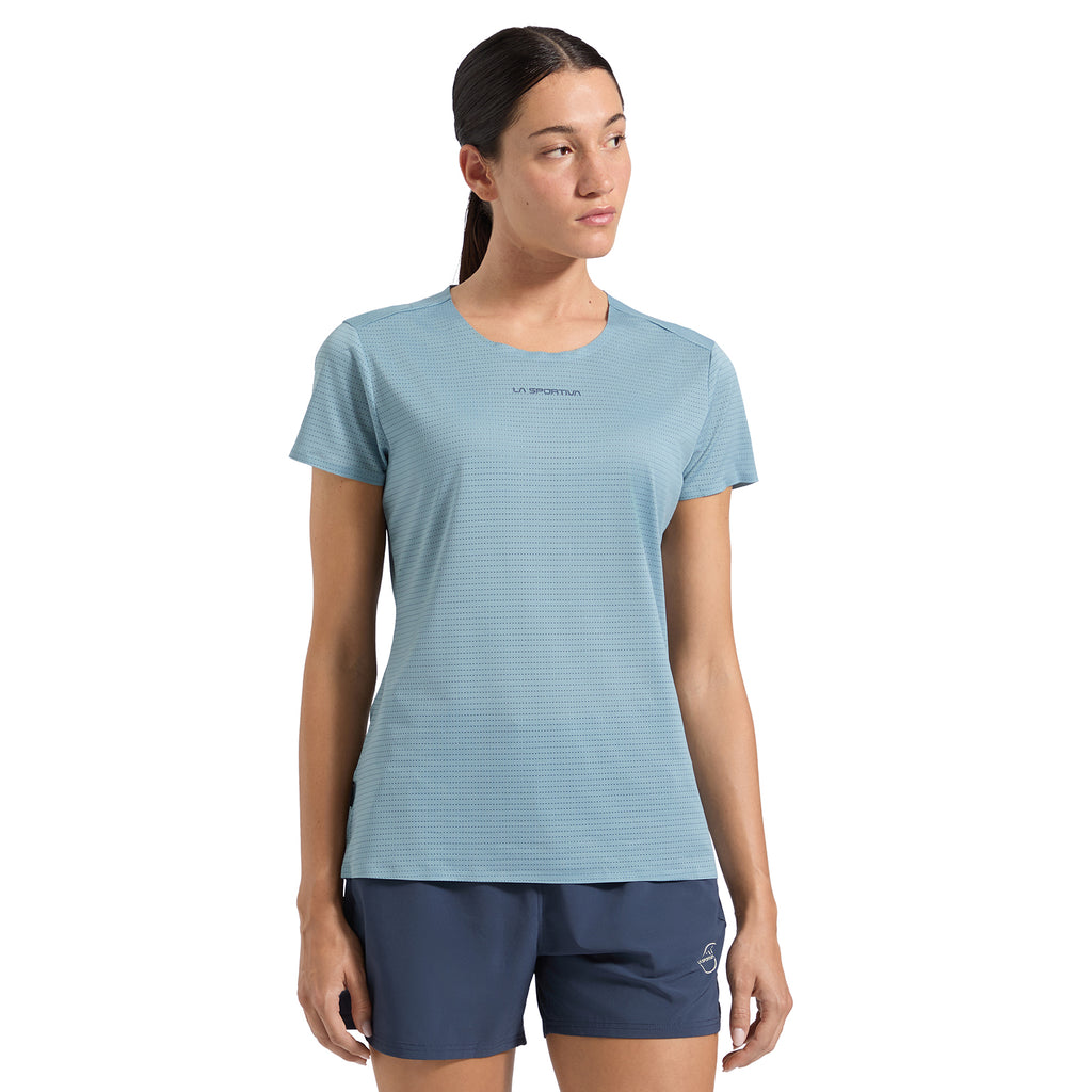 T-shirt pur femme Limestone/Night Sky Alt View #6
