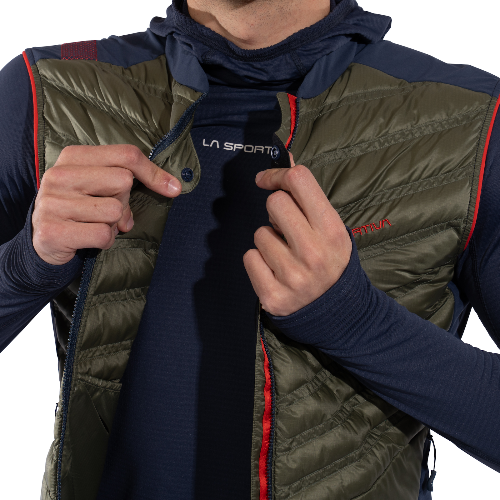 Alya Vest Men's Cypress/Night Sky Alt View #3
