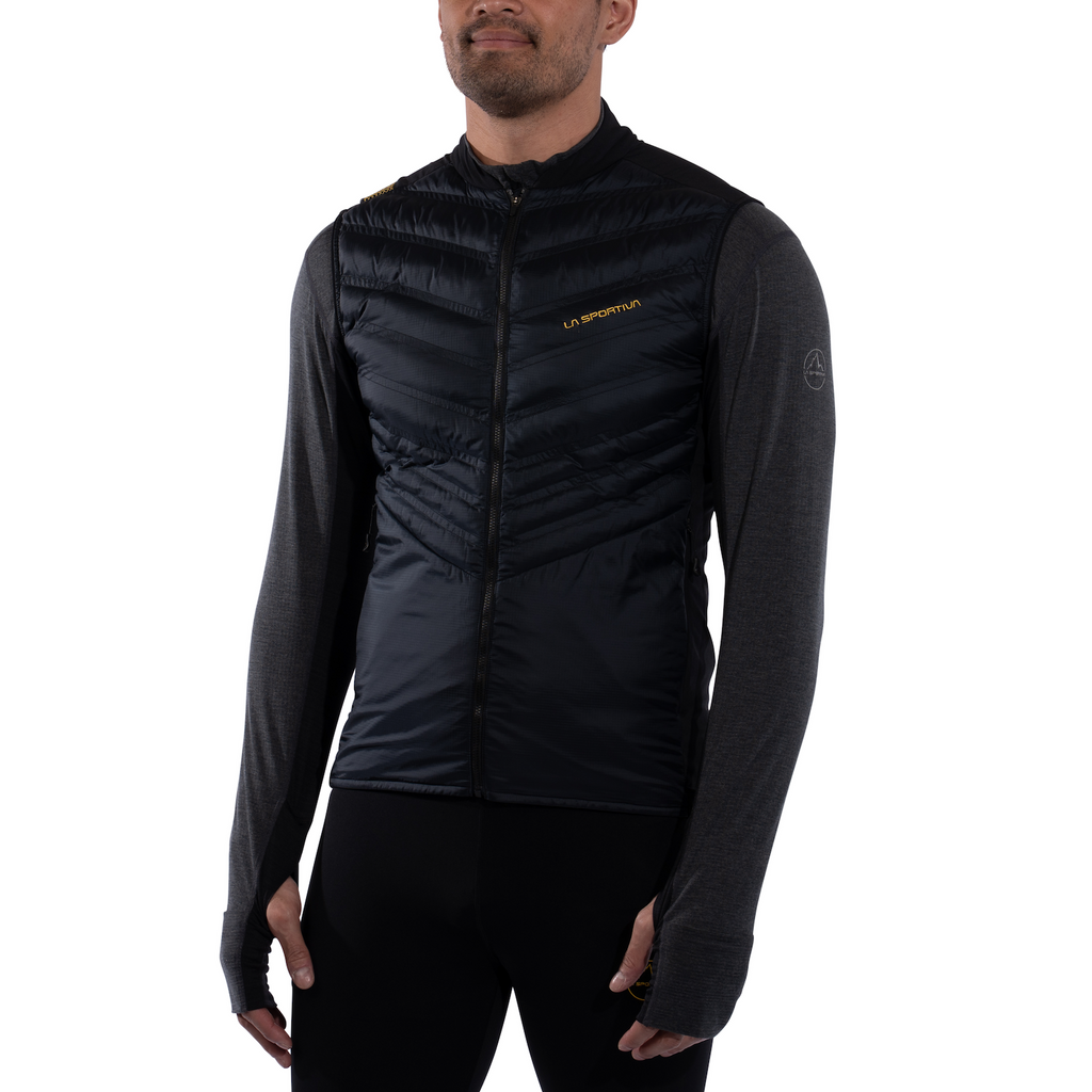 Alya Vest Men's Black/Yellow Alt View #1
