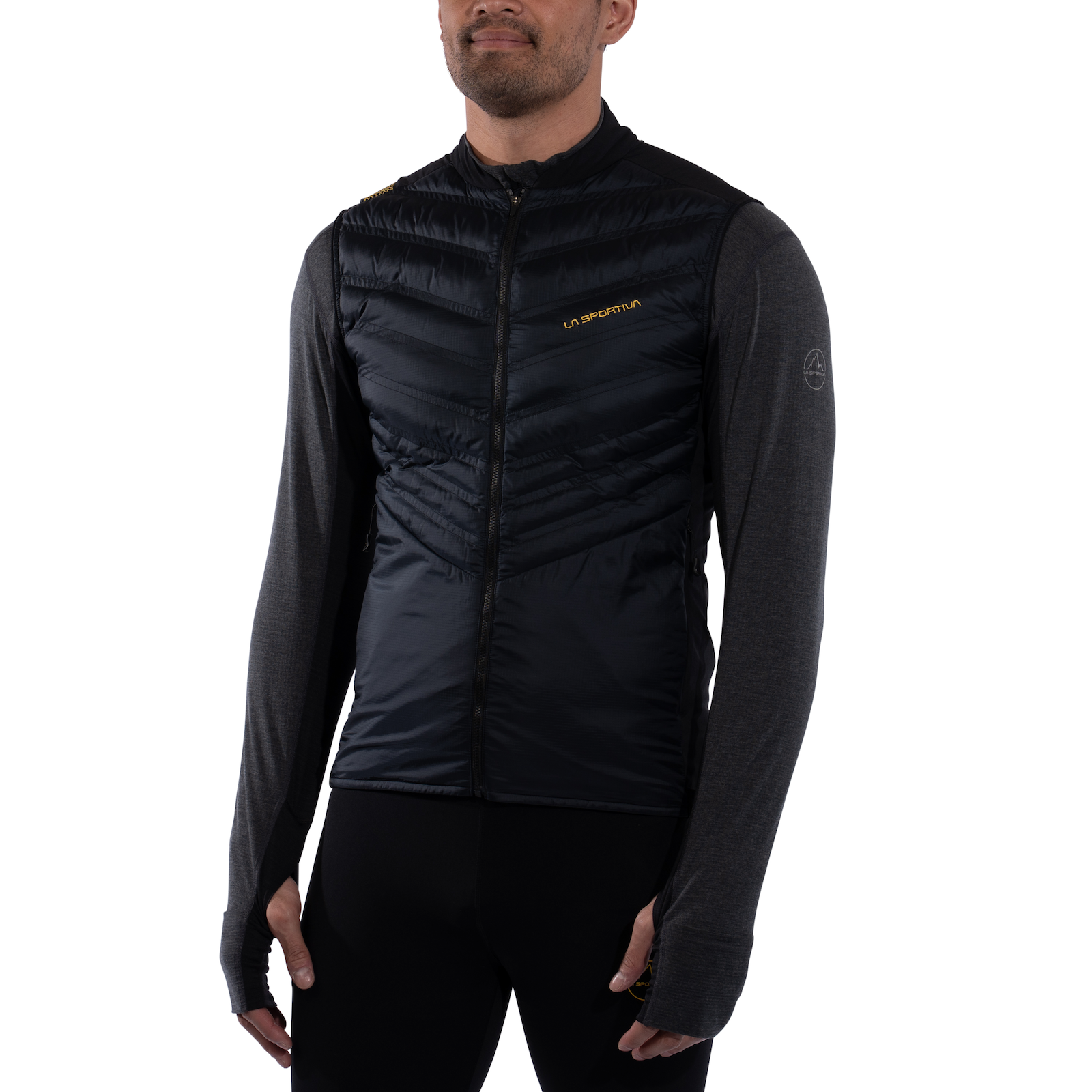 Alya Vest Men's Black/Yellow