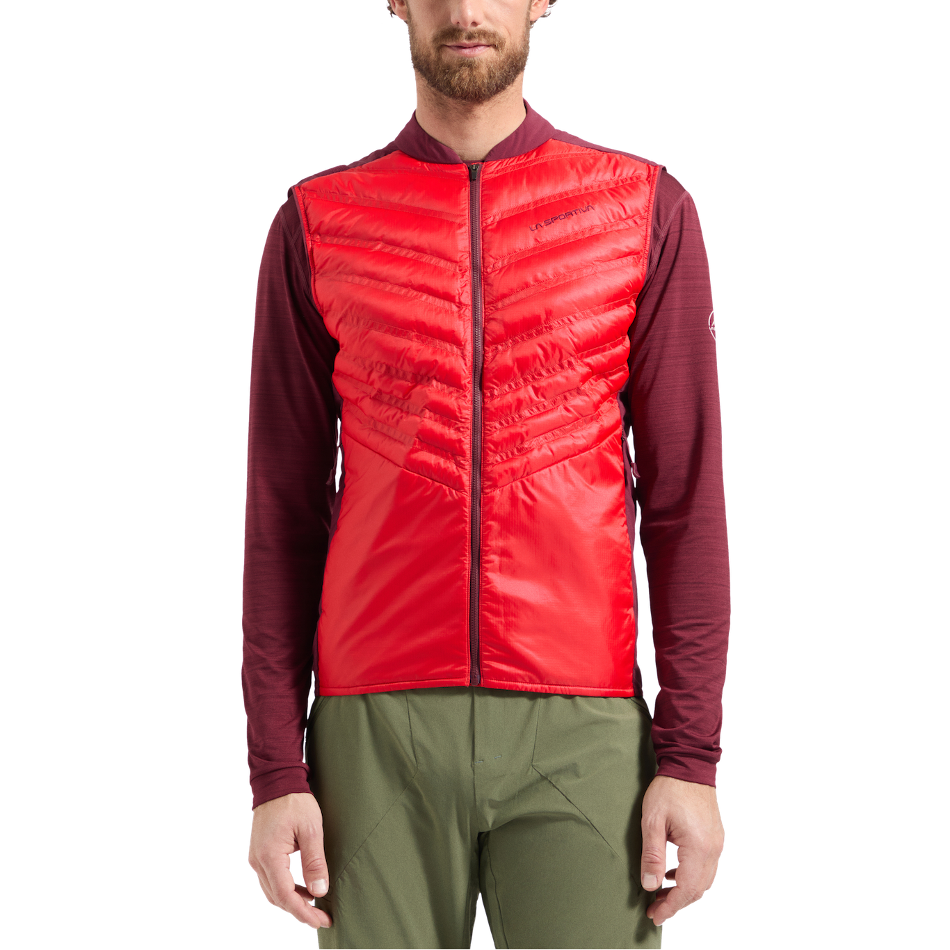 Alya Vest Men's Mountain Red/Redwood