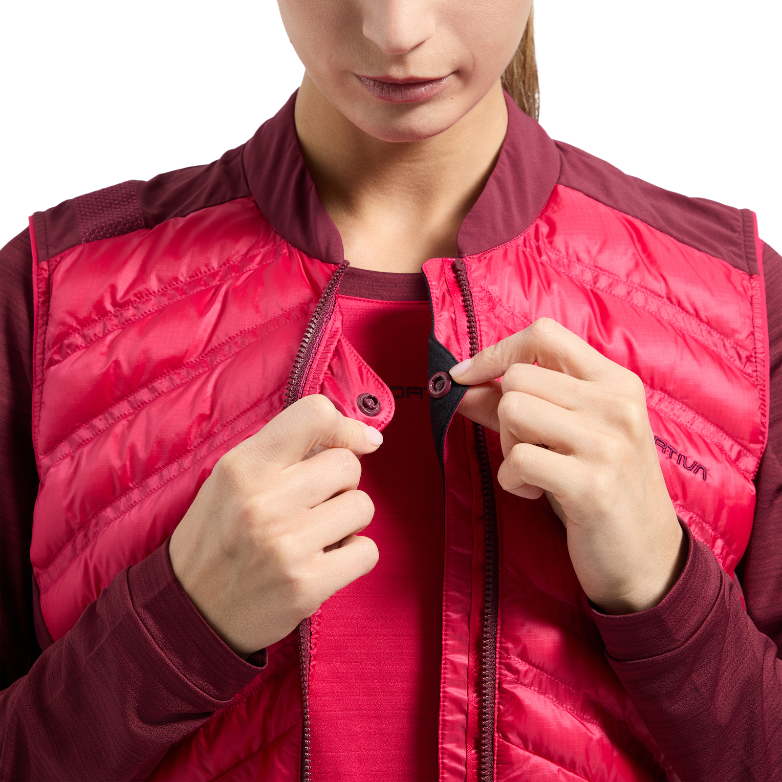 Alya Vest Women's Azalea/Redwood Alt View #6
