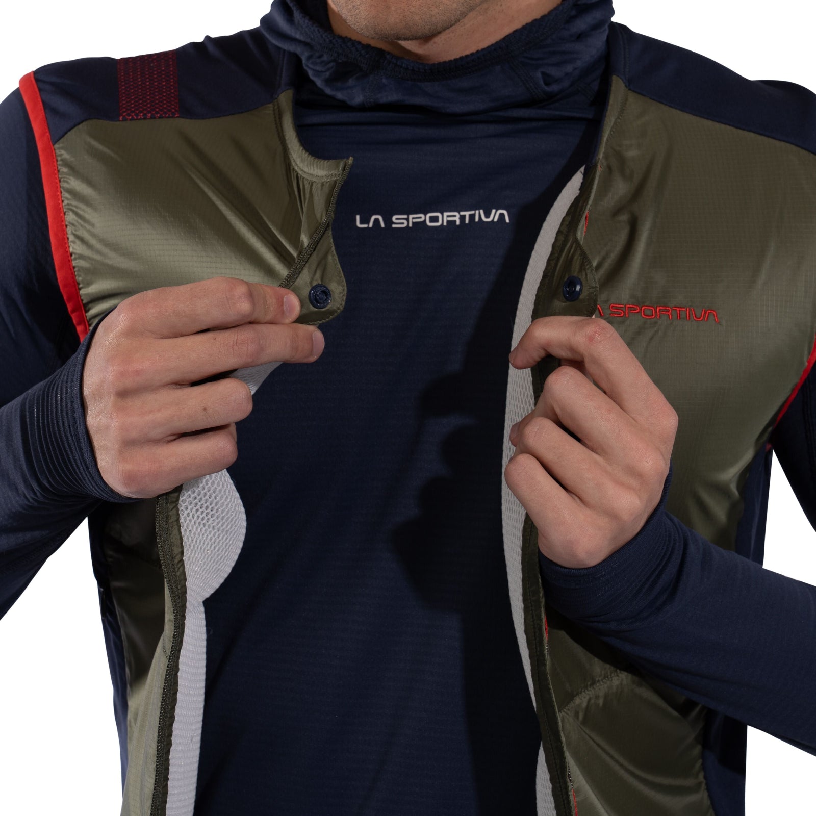 Aero Tech Vest Men's Cypress/Night Sky Alt View #3
