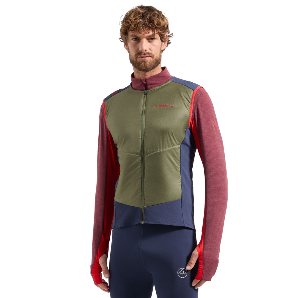 Aero Tech Vest Men's Cypress/Night Sky Alt View #4
