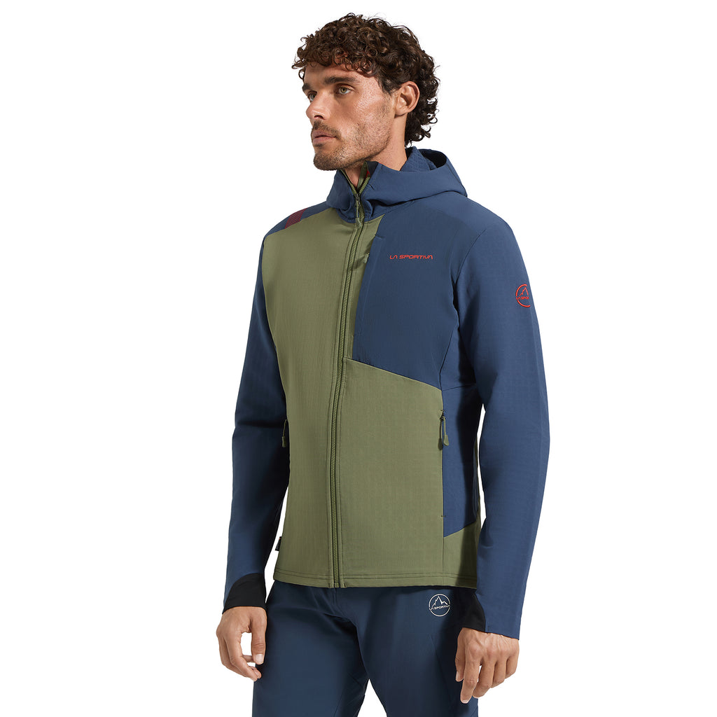 Descender Storm Jacket Men's Cypress/Night Sky Alt View #3
