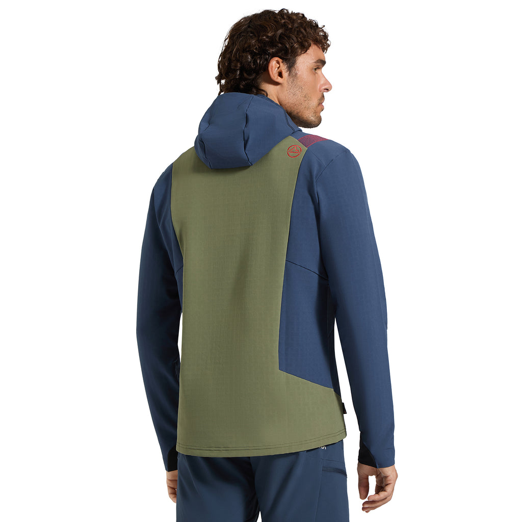 Descender Storm Jacket Men's Cypress/Night Sky Alt View #4
