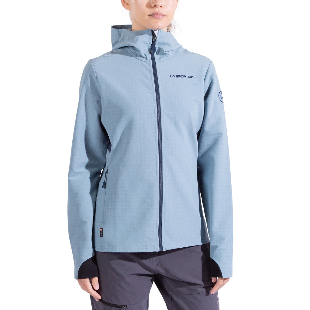 Descender Storm Jacket Women's Limestone/Night Sky Alt View #1
