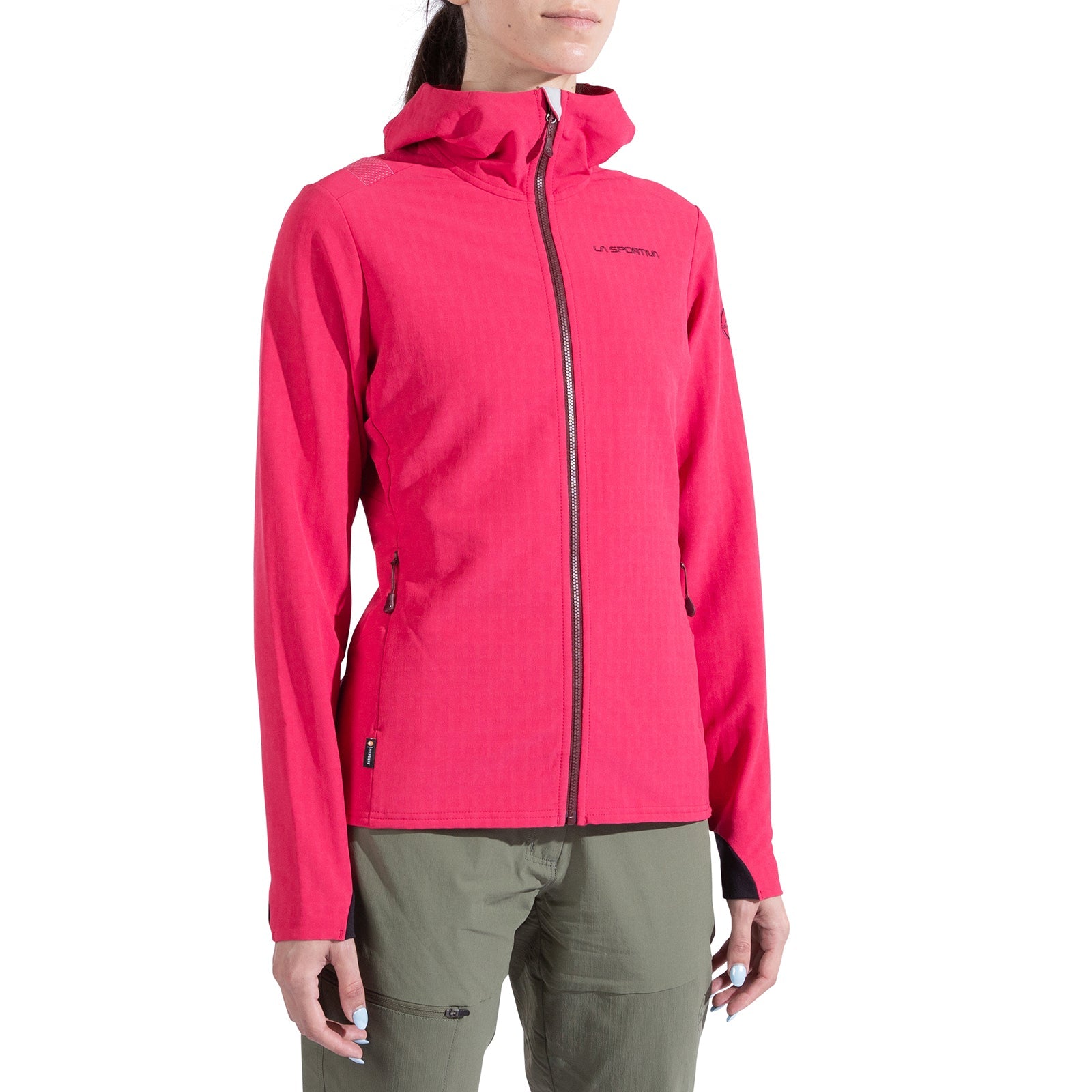 Descender Storm Jacket Women's Azalea/Redwood