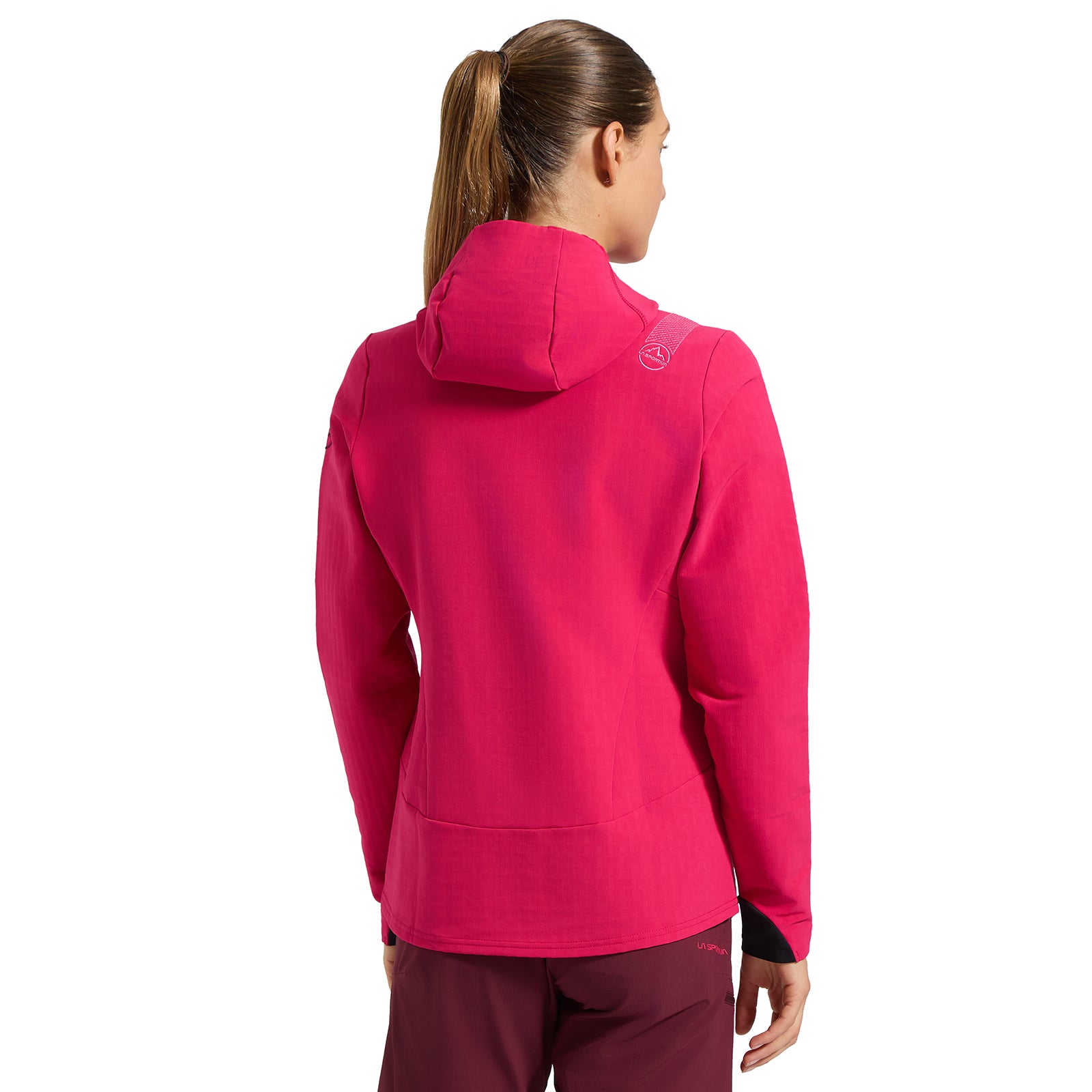 Descender Storm Jacket Women's Azalea/Redwood Alt View #4
