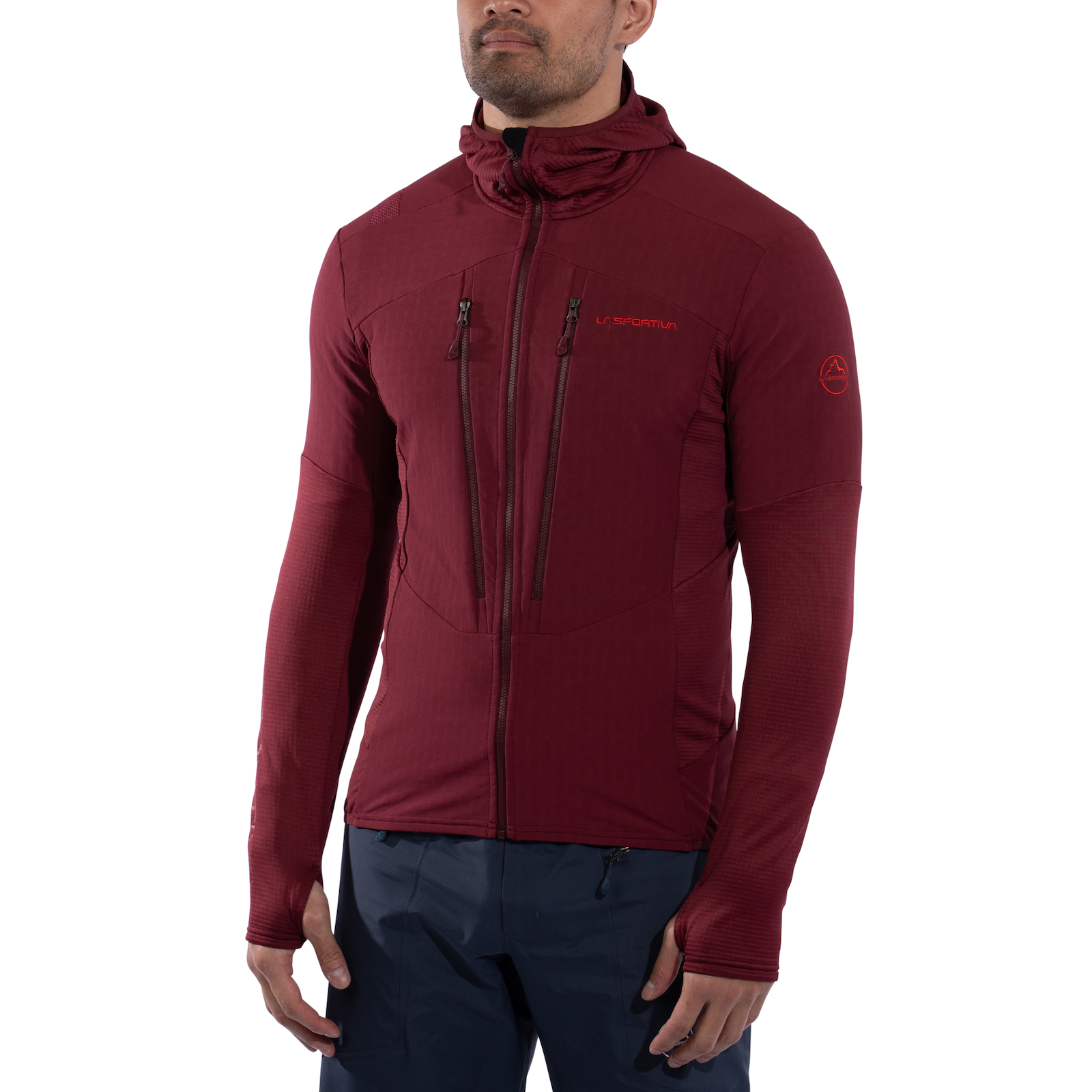 Session Tech Hoody Men's Redwood/Mountain Red