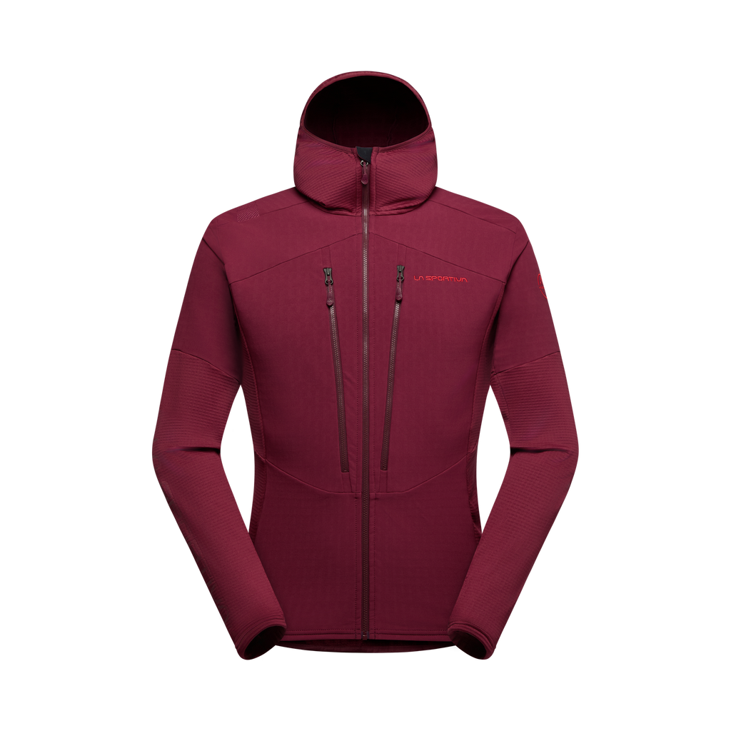 Session Tech Hoody Men's Redwood/Mountain Red Alt View #6

