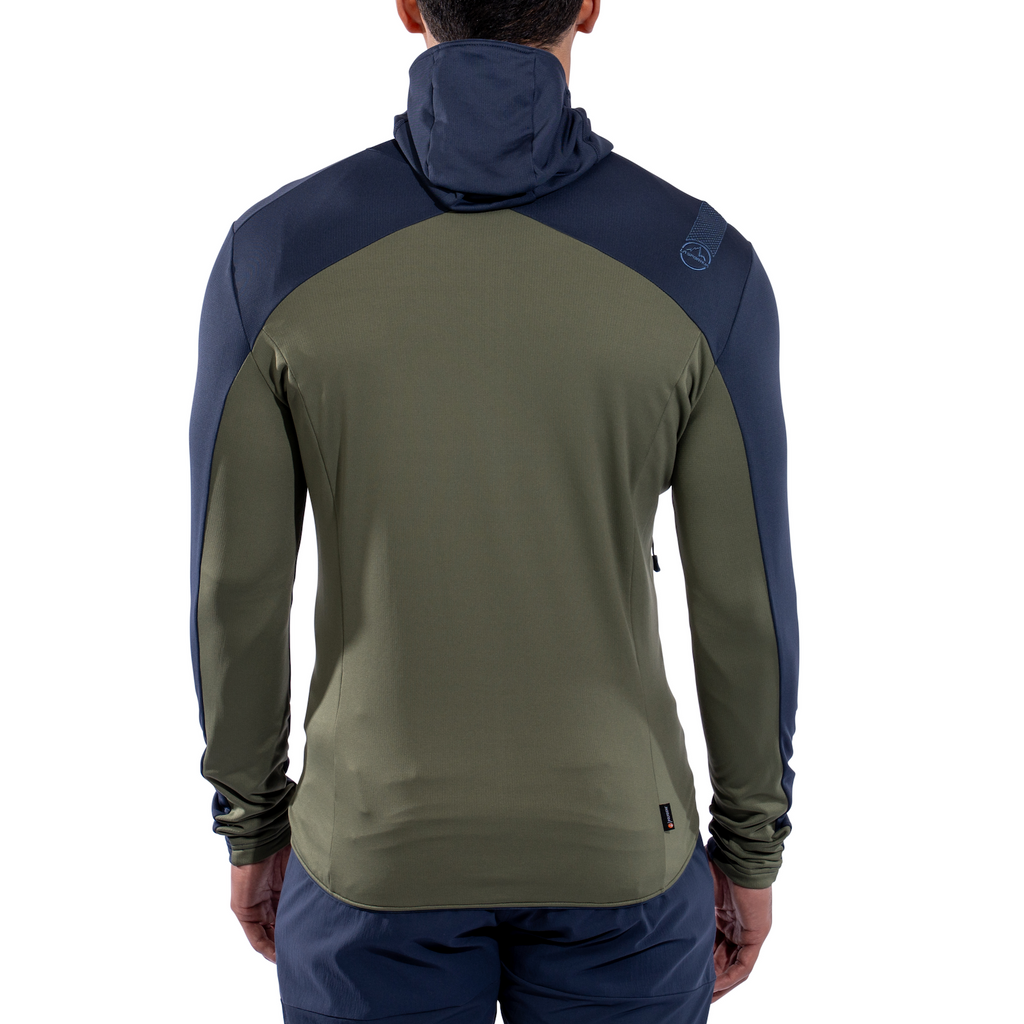 Sweat à capuche thermique Cosmic pour homme Cypress/Night Sky Alt View #2

