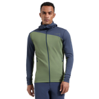Sweat à capuche thermique Cosmic pour homme Cypress/Night Sky Alt View #3