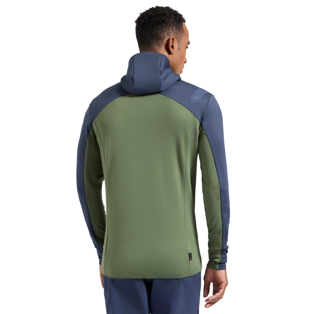 Sweat à capuche thermique Cosmic pour homme Cypress/Night Sky Alt View #4
