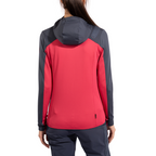 Sweat à capuche thermique Cosmic pour femmes Azalea/Night Sky Alt View #2