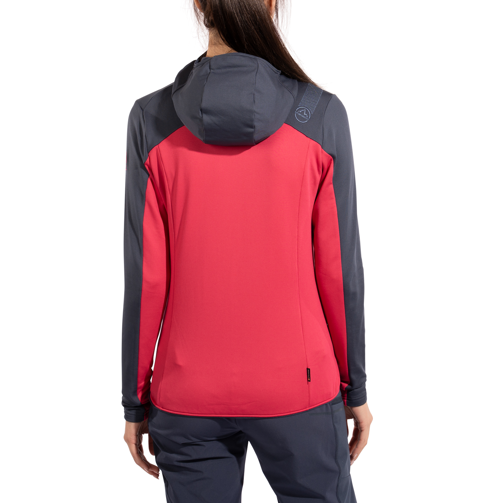 Sweat à capuche thermique Cosmic pour femmes Azalea/Night Sky Alt View #2
