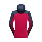 Sweat à capuche thermique Cosmic pour femmes Azalea/Night Sky Alt View #4