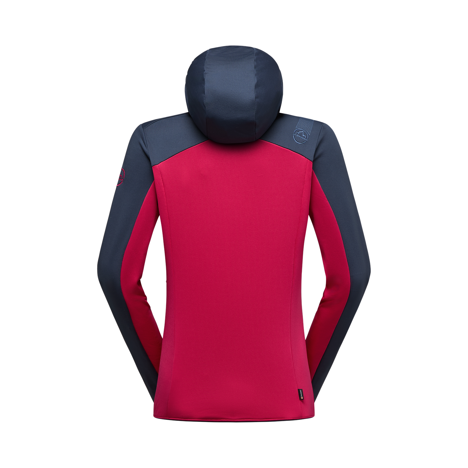 Sweat à capuche thermique Cosmic pour femmes Azalea/Night Sky Alt View #4
