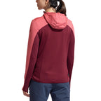 Sweat à capuche thermique Cosmic pour femmes Redwood/Rosebay Alt View #2