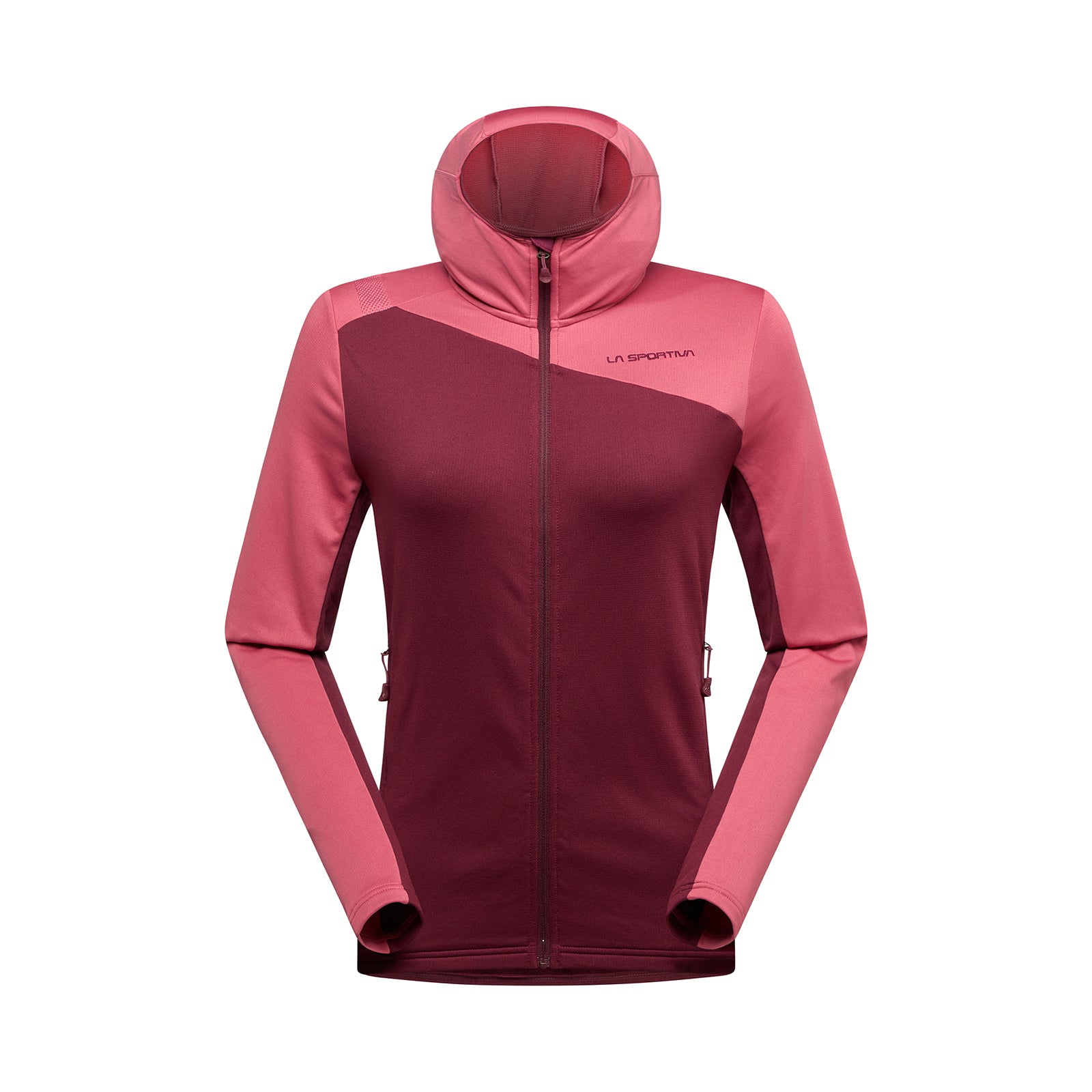 Sweat à capuche thermique Cosmic pour femmes Redwood/Rosebay Alt View #3
