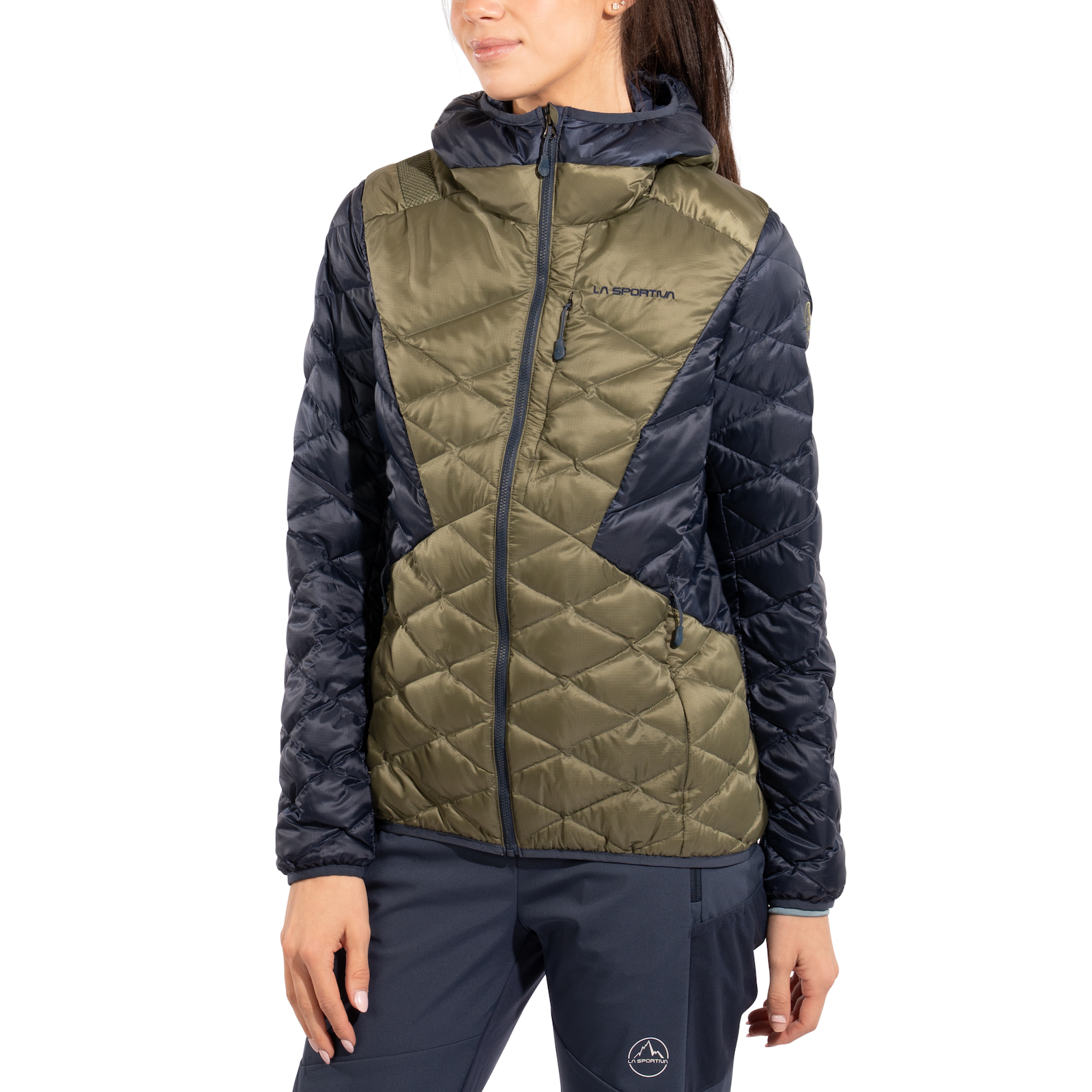 Pinnacle Down Jacket Women's Cypress/Night Sky