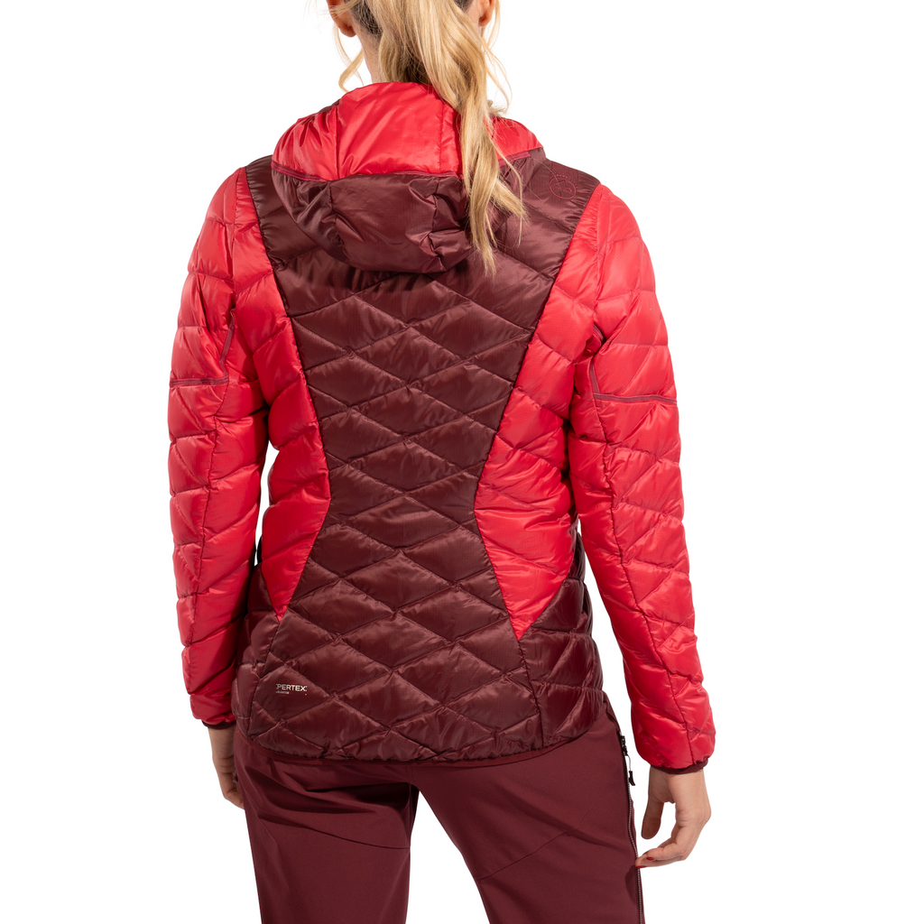 Pinnacle Down Jacket Women's Redwood/Azalea Alt View #2
