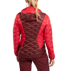 Pinnacle Down Jacket Women's Redwood/Azalea Alt View #2