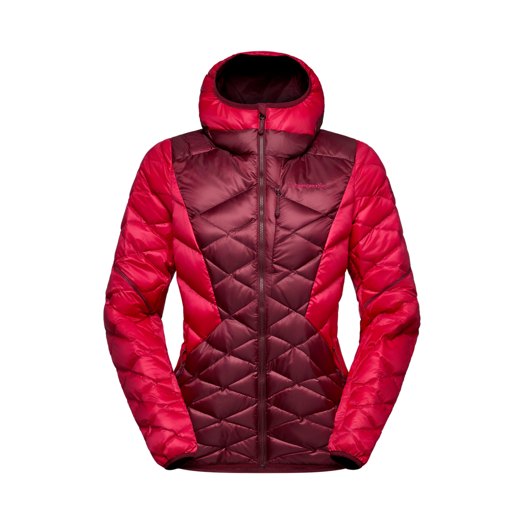 Pinnacle Down Jacket Women's Redwood/Azalea Alt View #5
