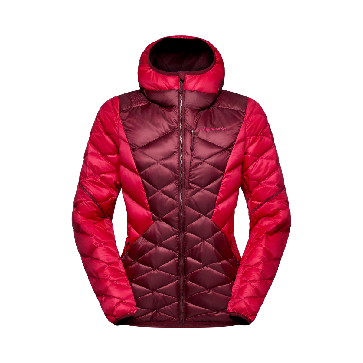 Pinnacle Down Jacket Women's Redwood/Azalea Alt View #5
