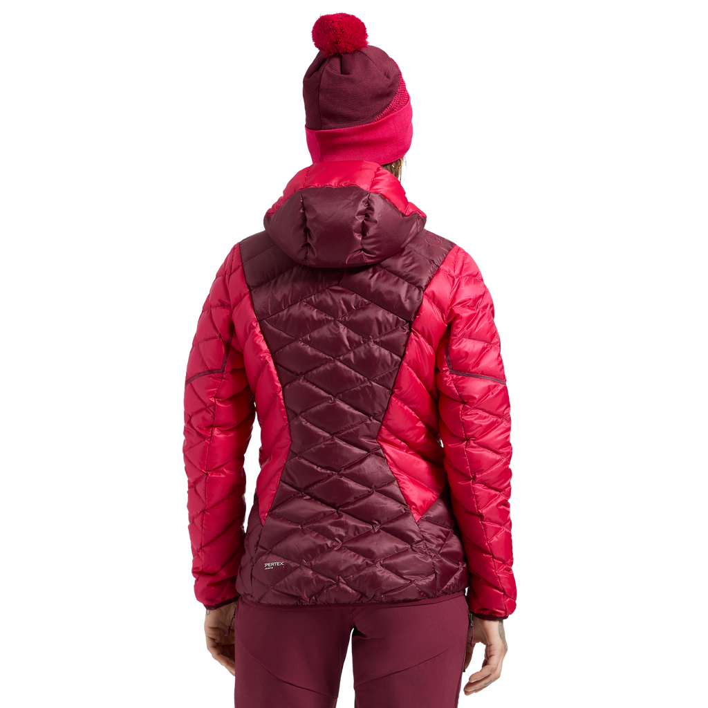 Pinnacle Down Jacket Women's Redwood/Azalea Alt View #4
