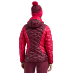 Pinnacle Down Jacket Women's Redwood/Azalea Alt View #4