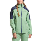 Crest Evo Shell Jacket Women's Aspen Green/Night Sky Alt View #1