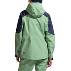Crest Evo Shell Jacket Women's Aspen Green/Night Sky Alt View #2