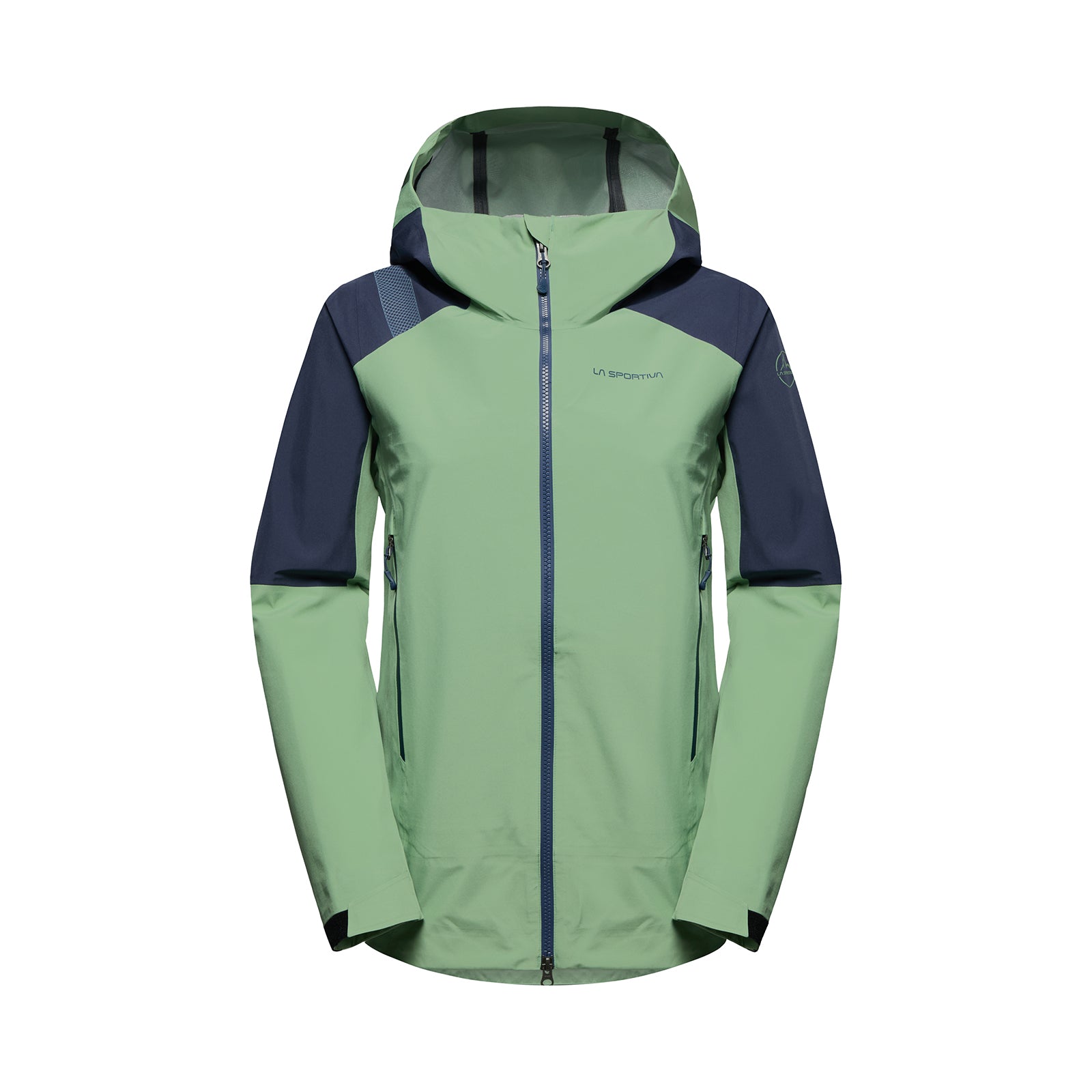 Crest Evo Shell Jacket Women's Aspen Green/Night Sky Alt View #4
