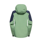 Crest Evo Shell Jacket Women's Aspen Green/Night Sky Alt View #5