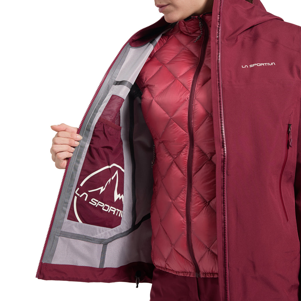 Crest Evo Shell Jacket Women's Redwood Alt View #4
