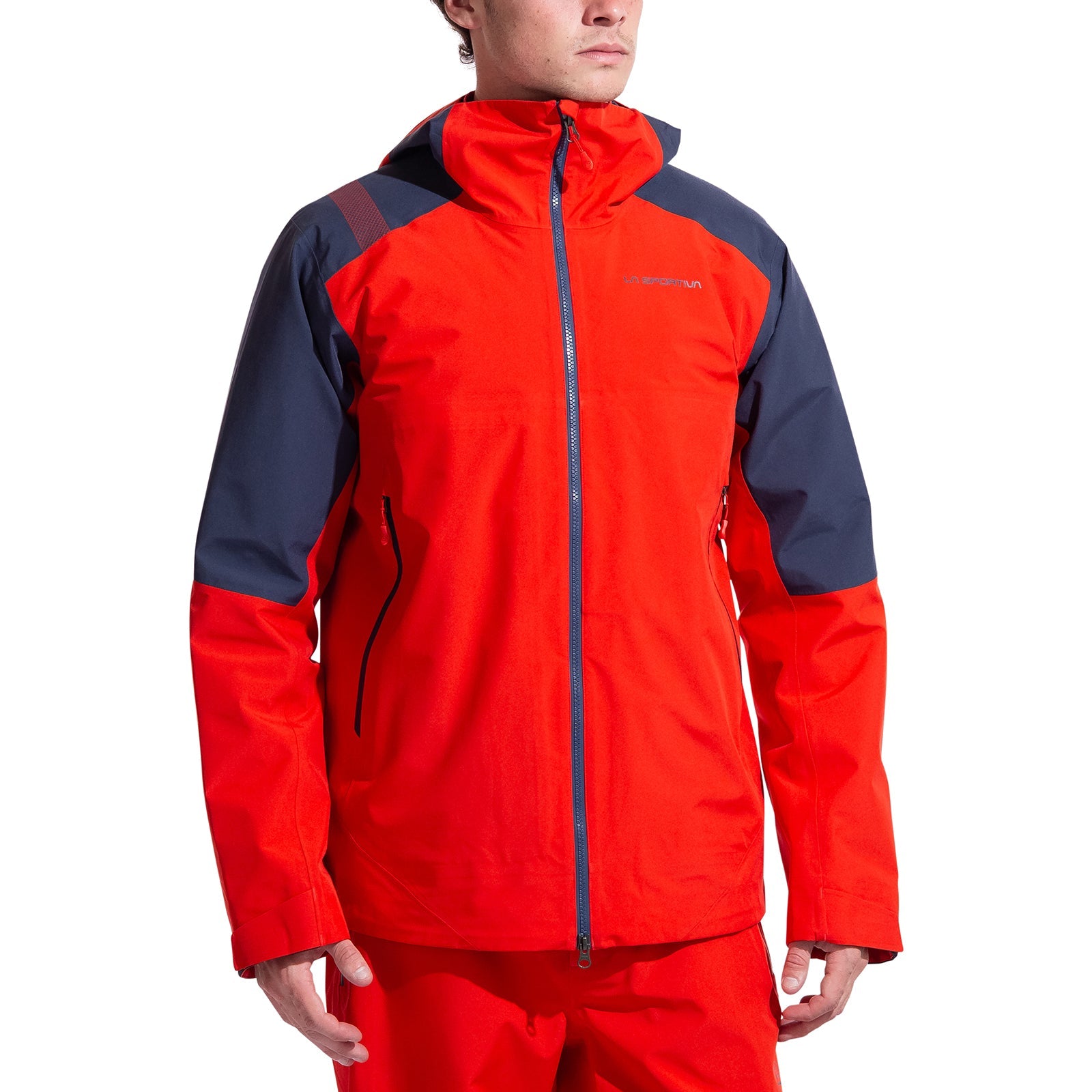 Crest Evo Shell Jacket Men's Mountain Red Alt View #1
