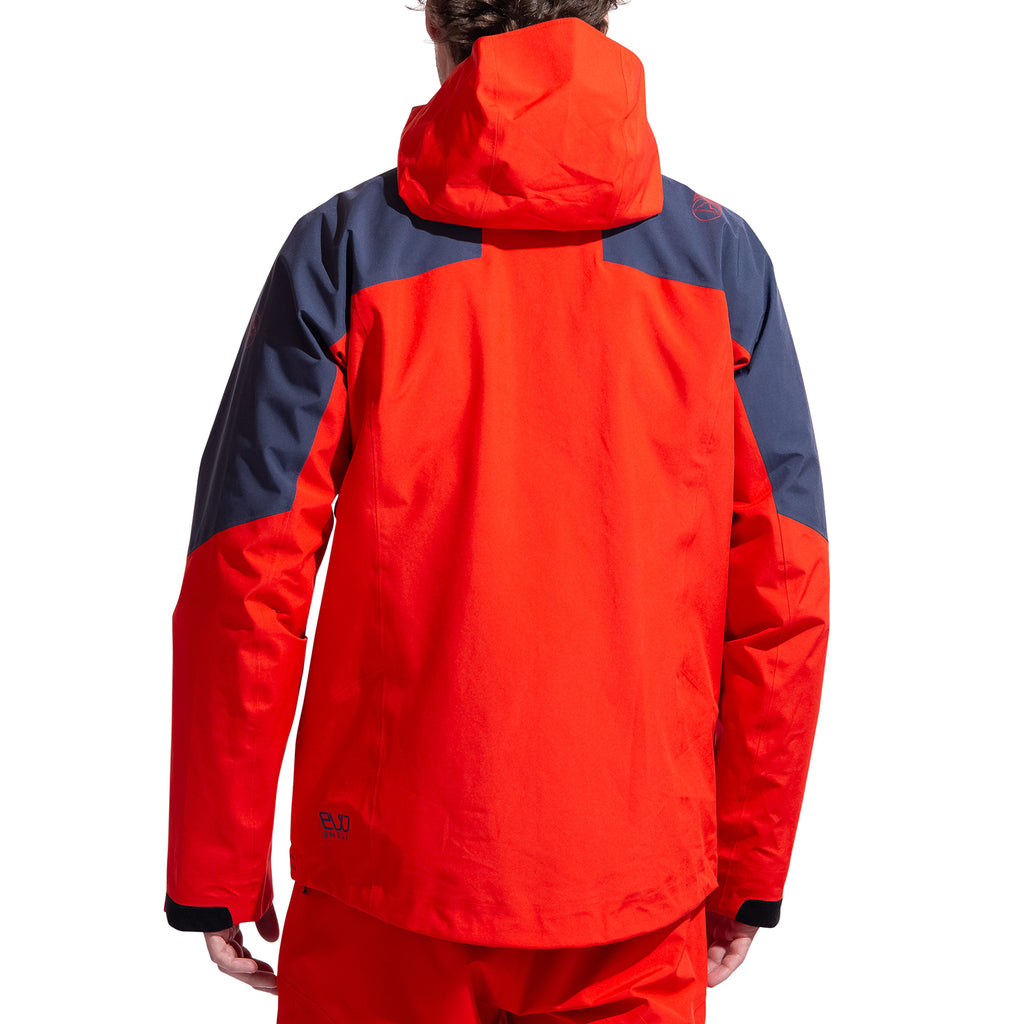 Crest Evo Shell Jacket Men's Mountain Red Alt View #2
