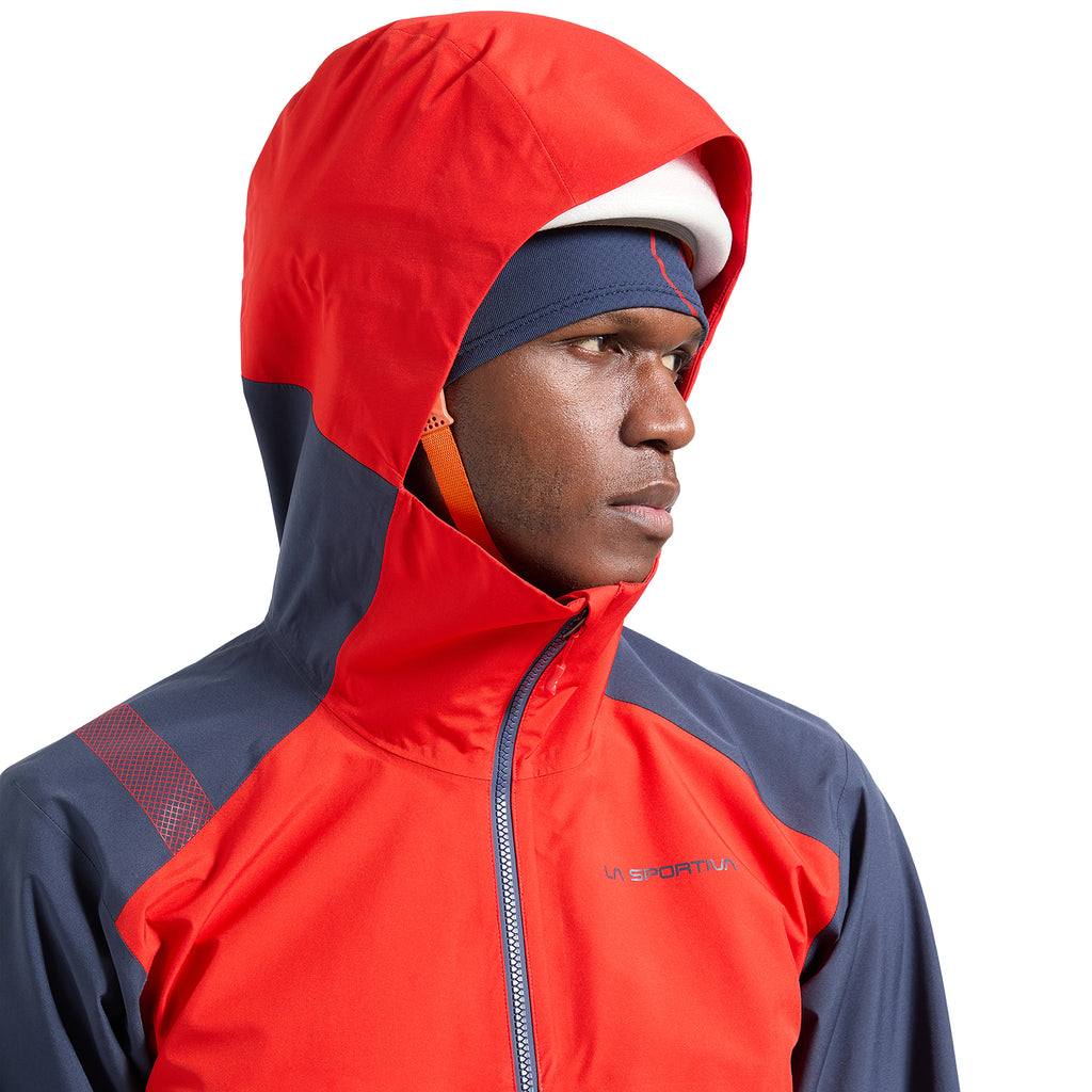 Crest Evo Shell Jacket Men's Mountain Red Alt View #4
