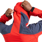 Crest Evo Shell Jacket Men's Mountain Red Alt View #5