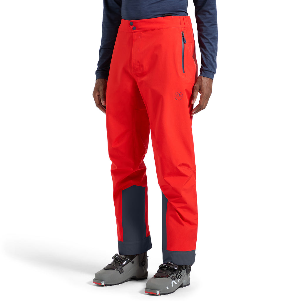 Pantalon Crest Evo Shell pour homme Montagne rouge Alt View #3
