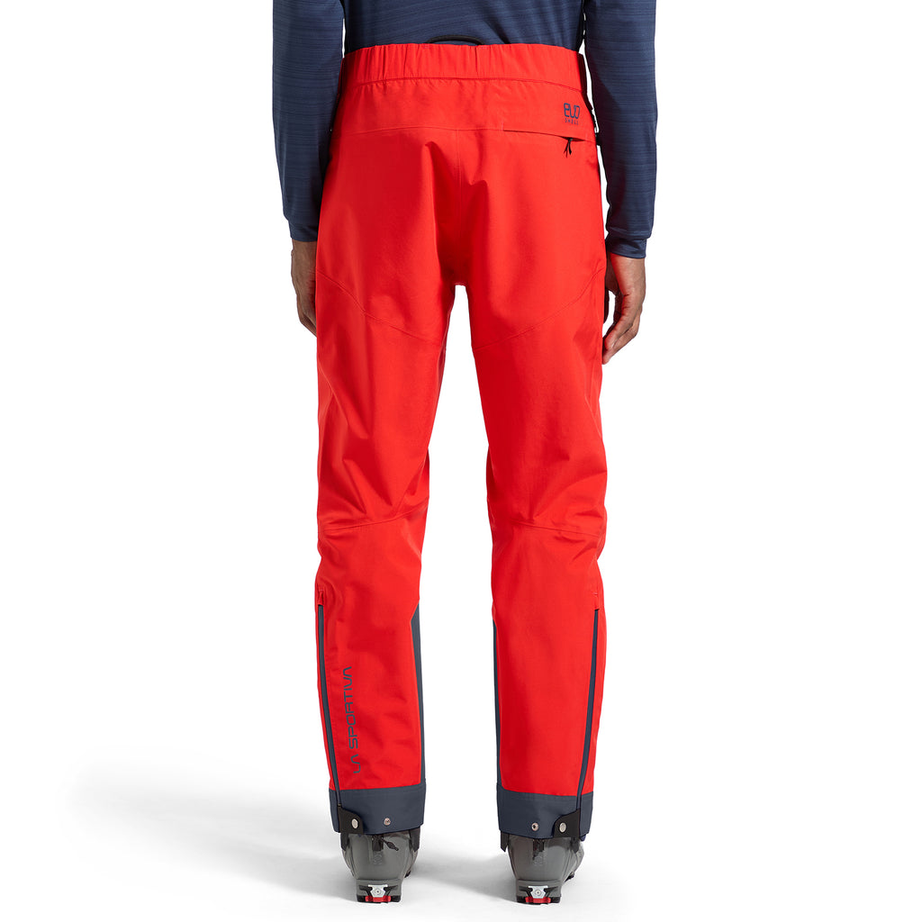 Pantalon Crest Evo Shell pour homme Montagne rouge Alt View #4
