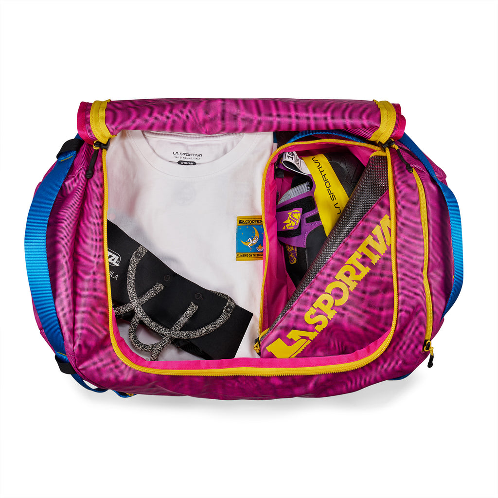 Nomad 40 Duffel Bag Fucsia/Giallo Alt View #5
