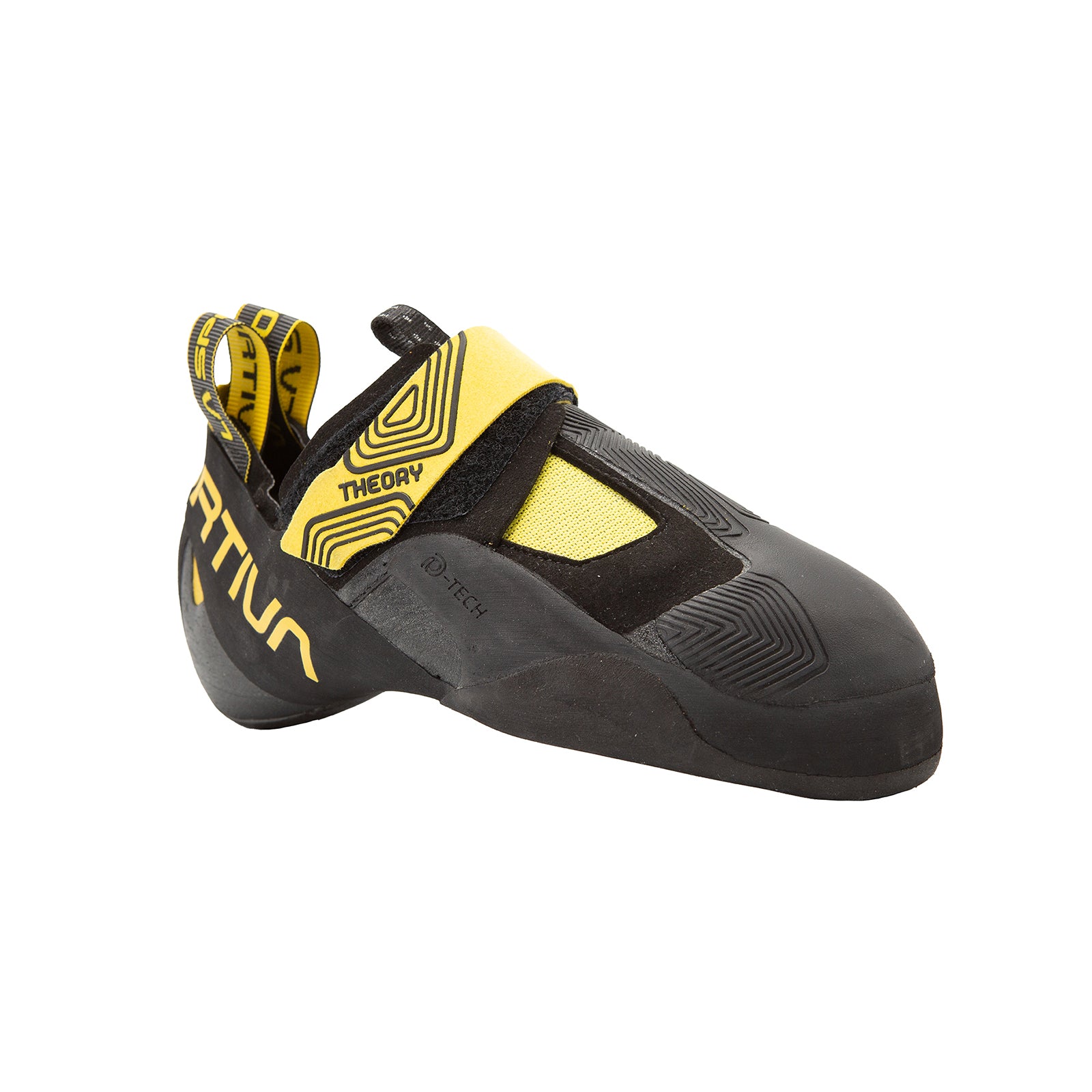 STEPPIN' TO THE CULTURE LS Black×Yellow La Sportiva Theory Climbing Shoe