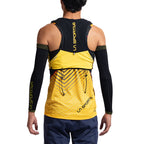 Trace Arm Warmer Black/Yellow Alt View #2