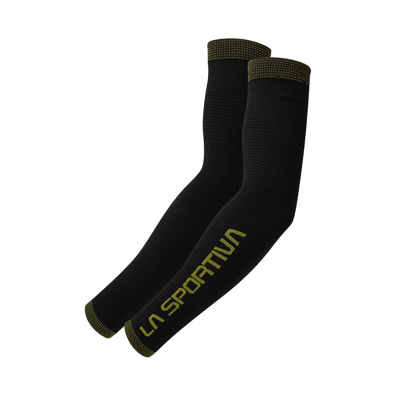 Trace Arm Warmer Black/Yellow Alt View #4
