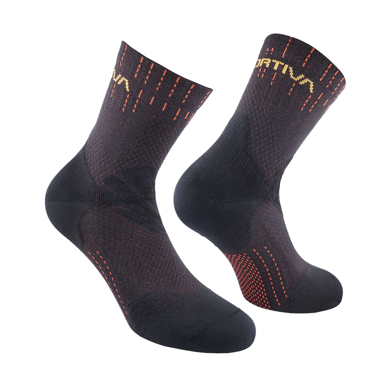 Swift Trail Socks Black/Yellow