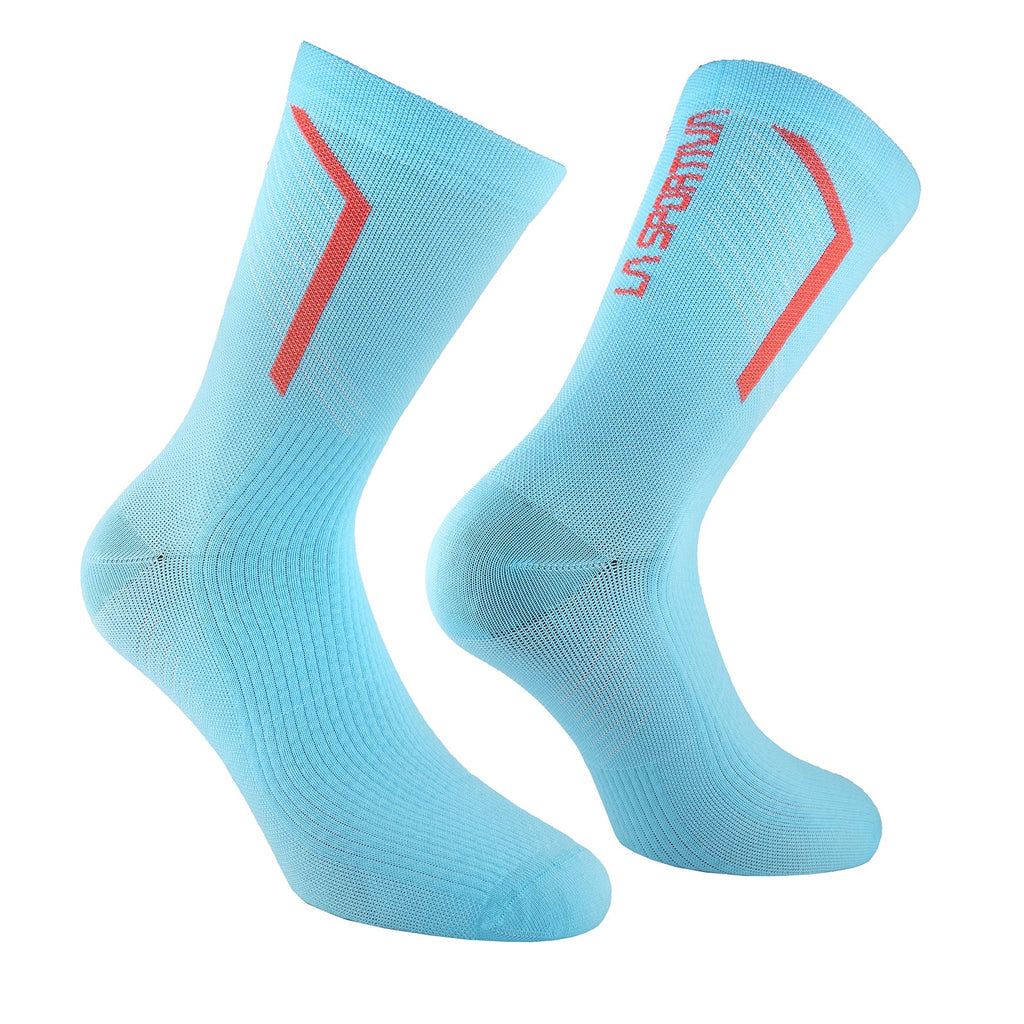 Chaussettes Flow Trail Malibu Blue/Hibiscus Alt View #1
