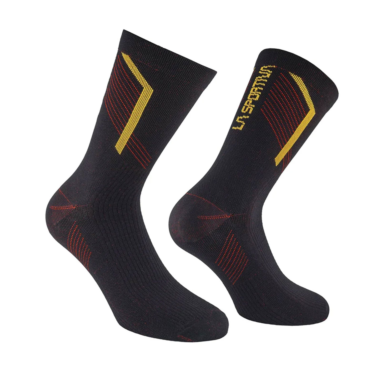 Flow Trail  Socks Black/Yellow